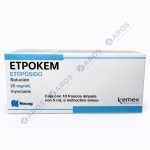 Etpokem Etoposido Sol 20mg/mL C/10 Fco