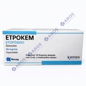 Etpokem Etoposido Sol 20mg/mL C/10 Fco