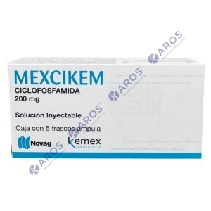 Mexcikem Ciclofosfamida 200mg C/5 Frasco