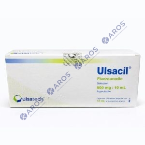 Ulsacil Fluorouracilo 500Mg/10mL C/10
